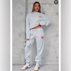 White Fox Offstage Sweatpants Alloy Grey